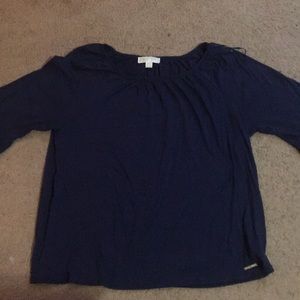 Michael Kors 3/4 length sleeve top